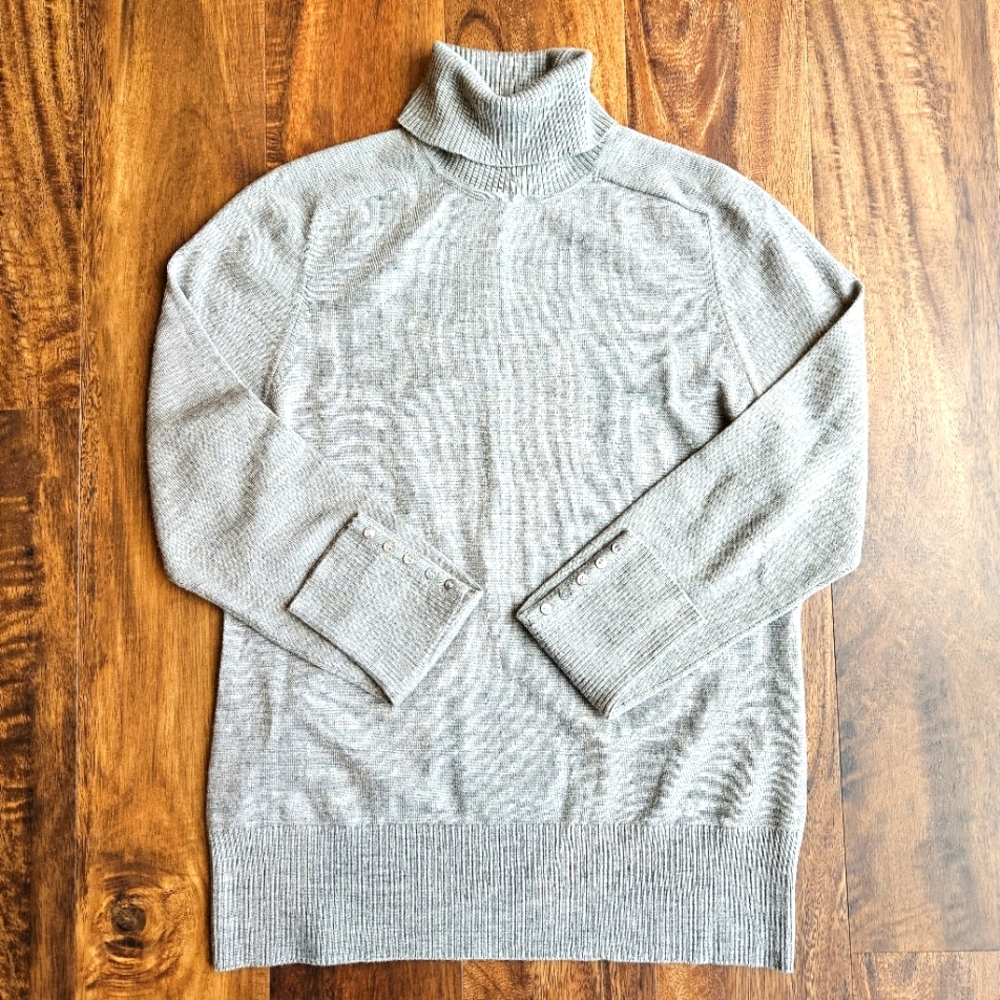 Victor Alfaro Wool Turtleneck Sweater